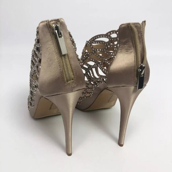 INC  Womens Sarane Evening Sandals Bisque 11M - Picture 4 of 7